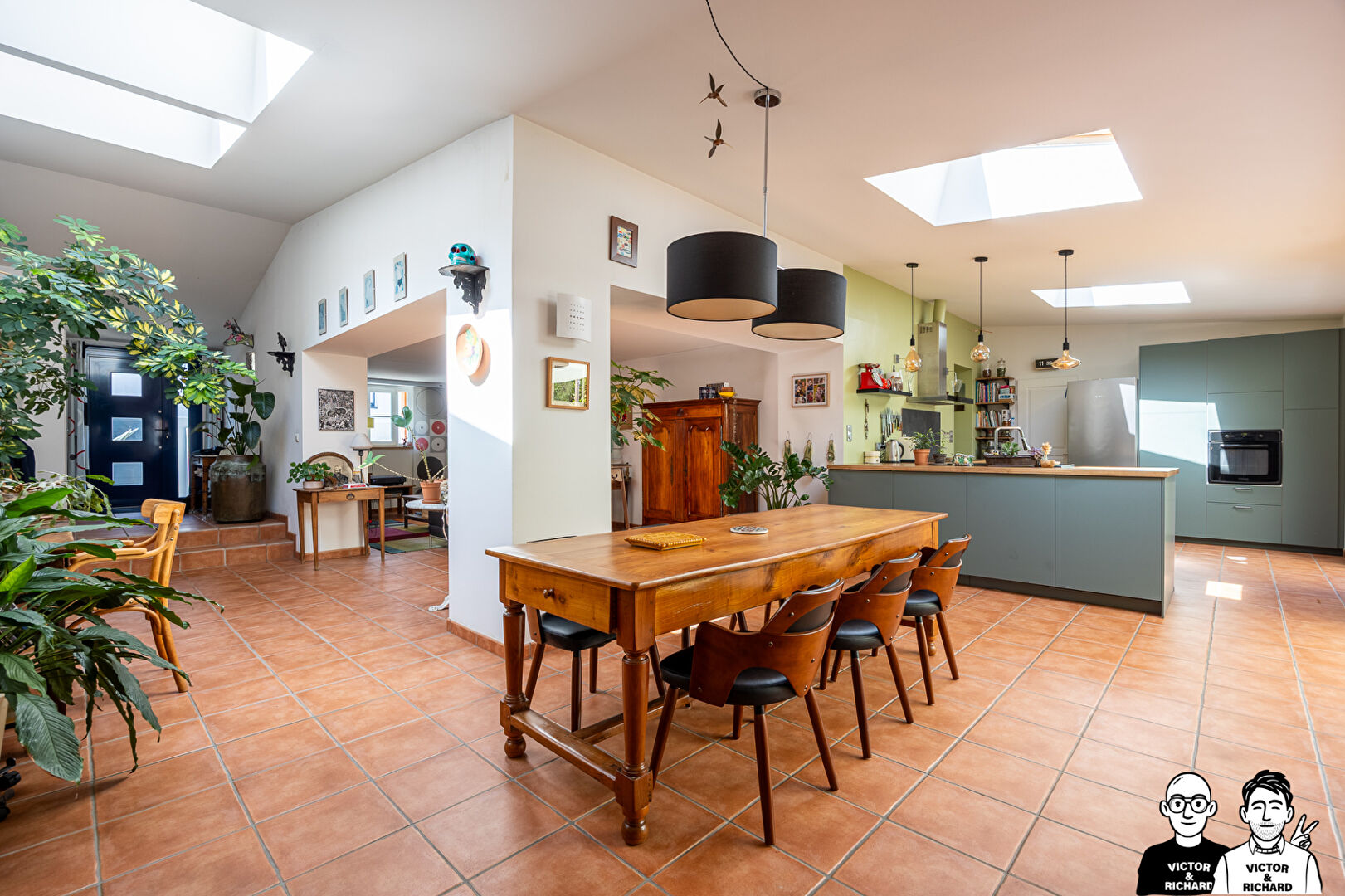 Maison familiale \u00e0 Nantes Chantenay 6 pi\u00e8ces de 165 m2 DPE en C